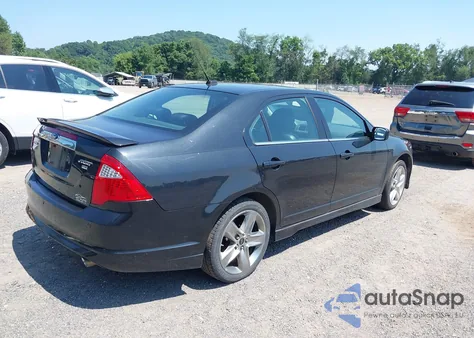 2010 Ford Fusion Sport из США, поврежденный, VIN 3FAHP0DC0AR341960